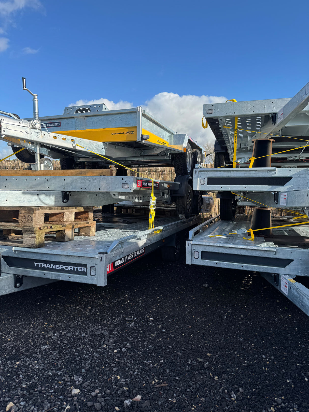 Brian James General Plant Trailer 551-3117-35-2-13 - 3.1m x 1.7m 10ft x 5ft 3500kg