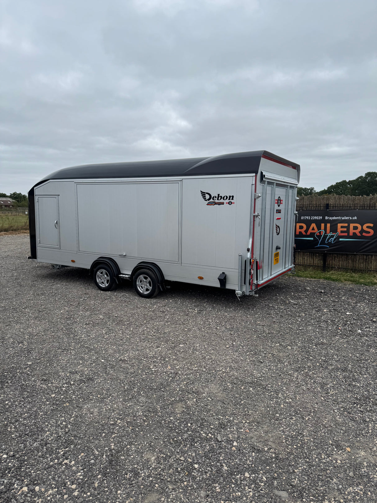 Debon Roadster C2000 Box Van Enclosed Car Transporter Trailer