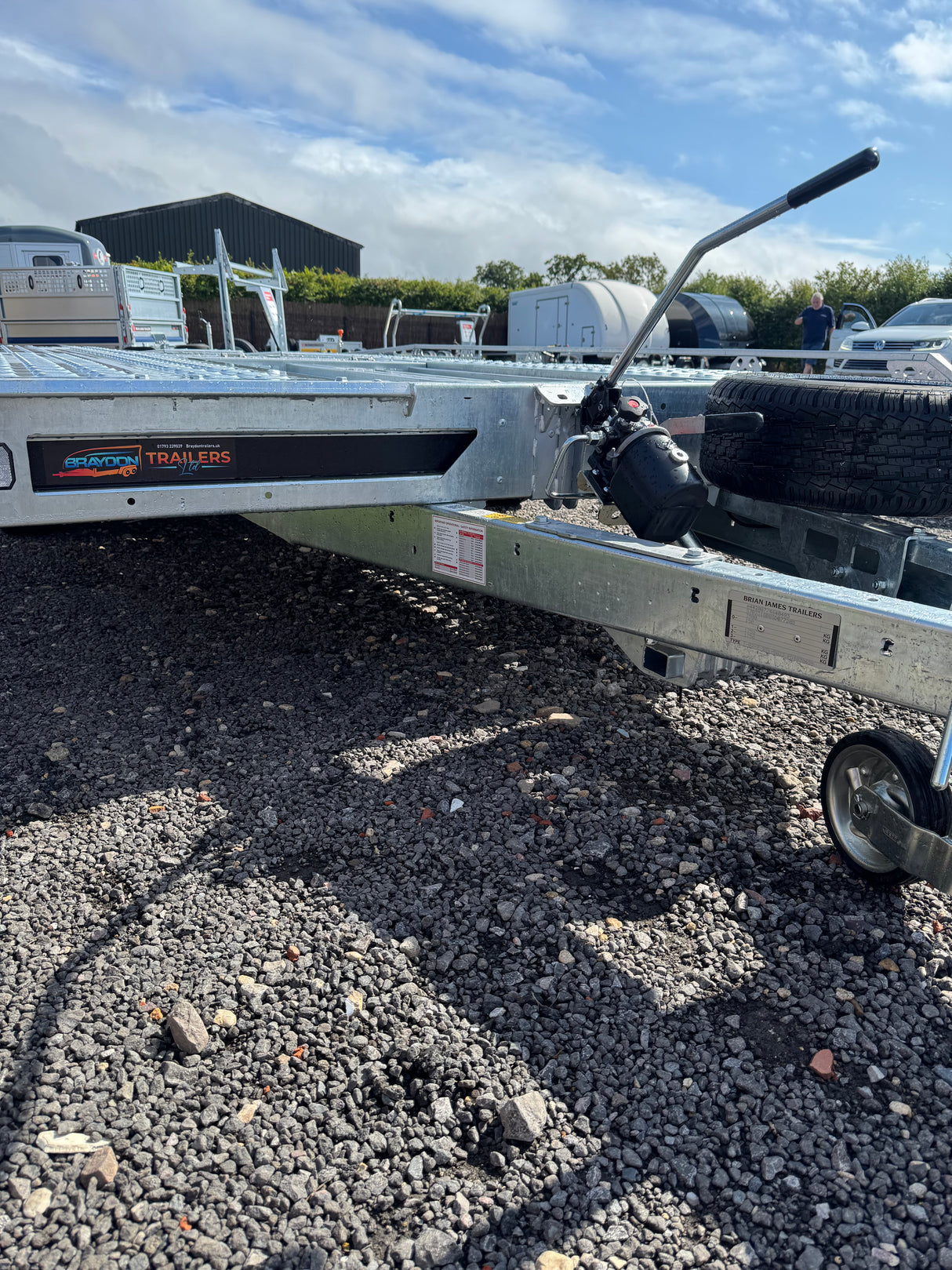 Brian James T Transporter Car Trailer – 5m x 2.24m | 3.5T | Twin Axle 231-5022-35-2-12