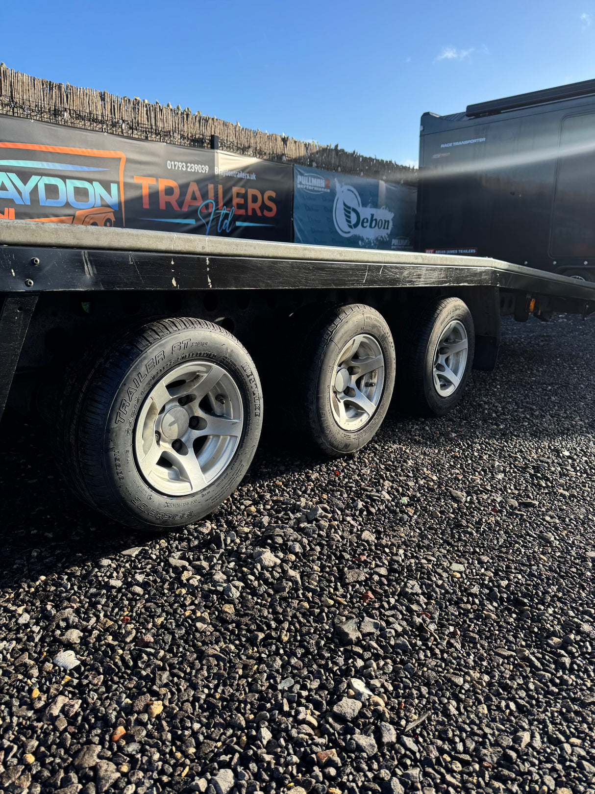 SOLD Woodford Auto Cruiser AC1835003 18’x7’3″ 5.5 x 2.22m 3500kg Tilt Bed Car Transporter Trailer With Electric Winch