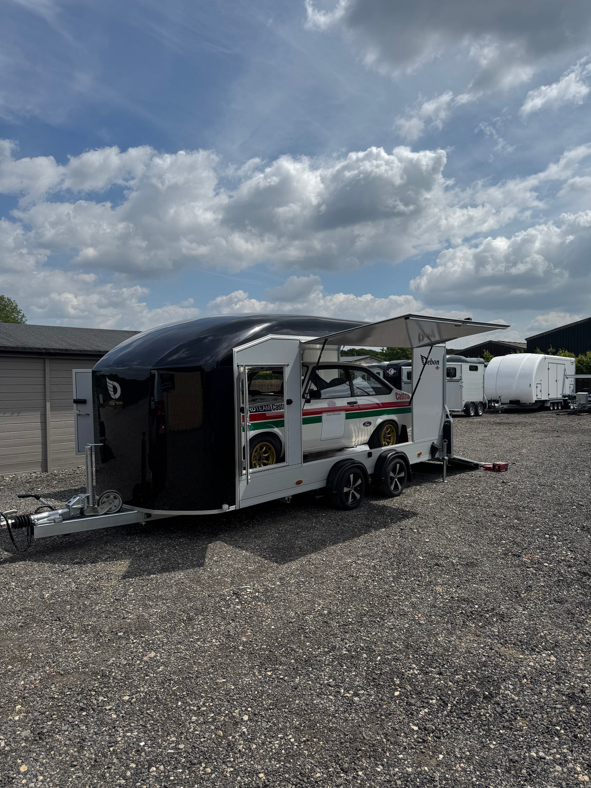 Debon Roadster C1000 Box Van Enclosed Car Transporter Trailer