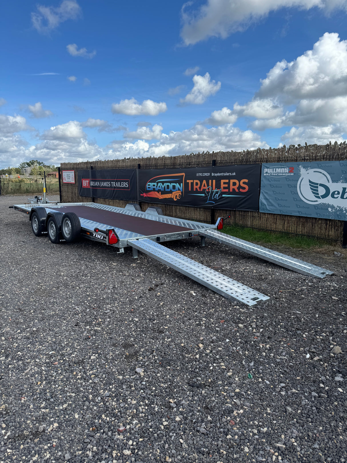 Tiki Auto 3500-DRB Car Transporter Trailer 5m x 2.09m 3500kg