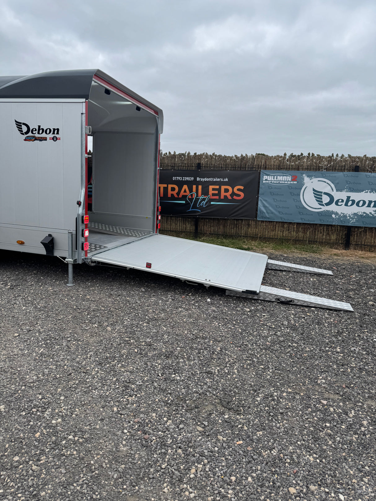 Debon Roadster C2000 Box Van Enclosed Car Transporter Trailer