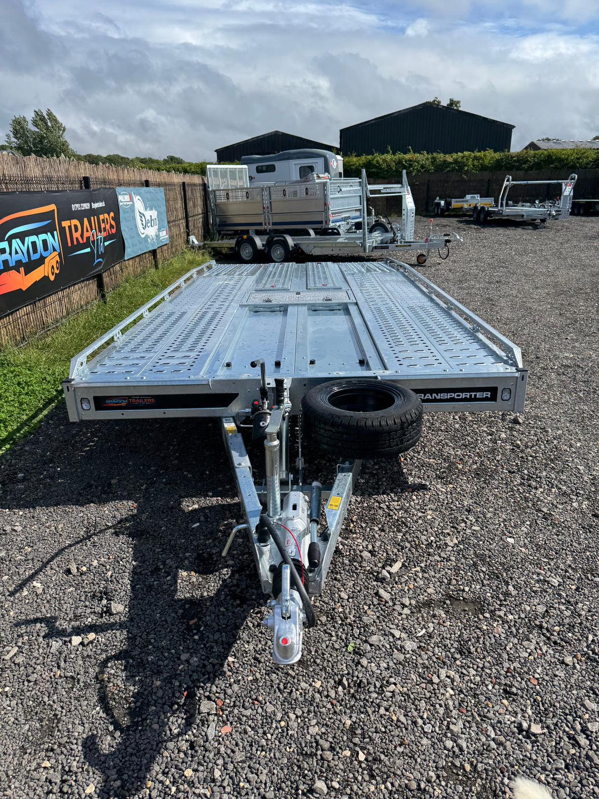 Brian James T Transporter Car Trailer – 5m x 2.24m | 3.5T | Twin Axle 231-5022-35-2-12
