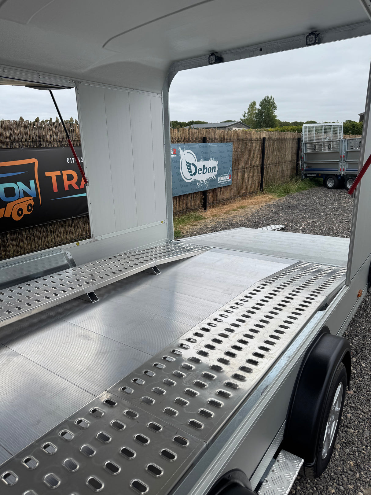 Debon Roadster C2000 Box Van Enclosed Car Transporter Trailer