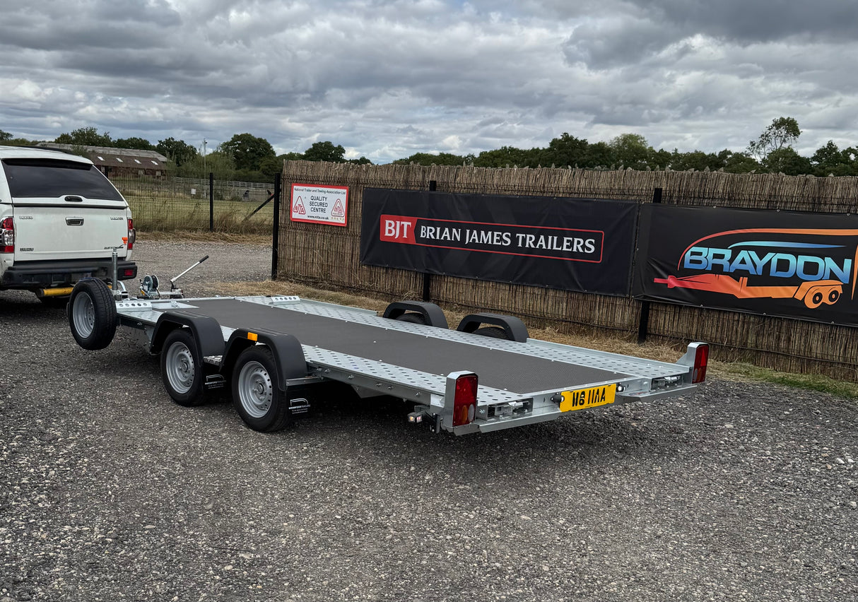 Woodford Widebody WBT101 14’x6’6” Tilt Bed Car Transporter Trailer