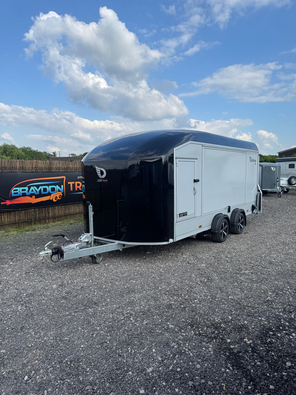 Debon Roadster C1000 Box Van Enclosed Car Transporter Trailer