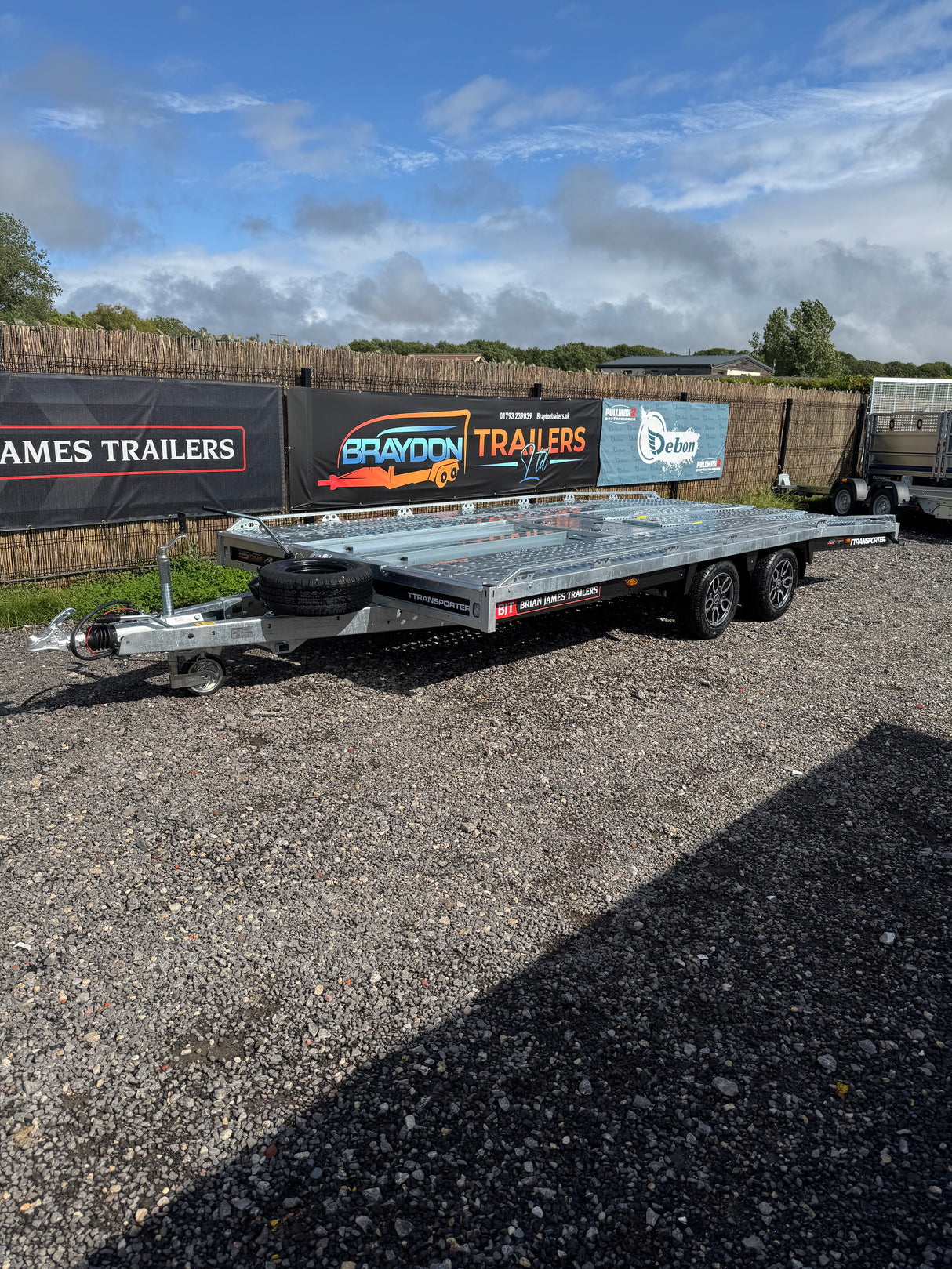 Brian James T Transporter Car Trailer – 5m x 2.24m | 3.5T | Twin Axle 231-5022-35-2-12