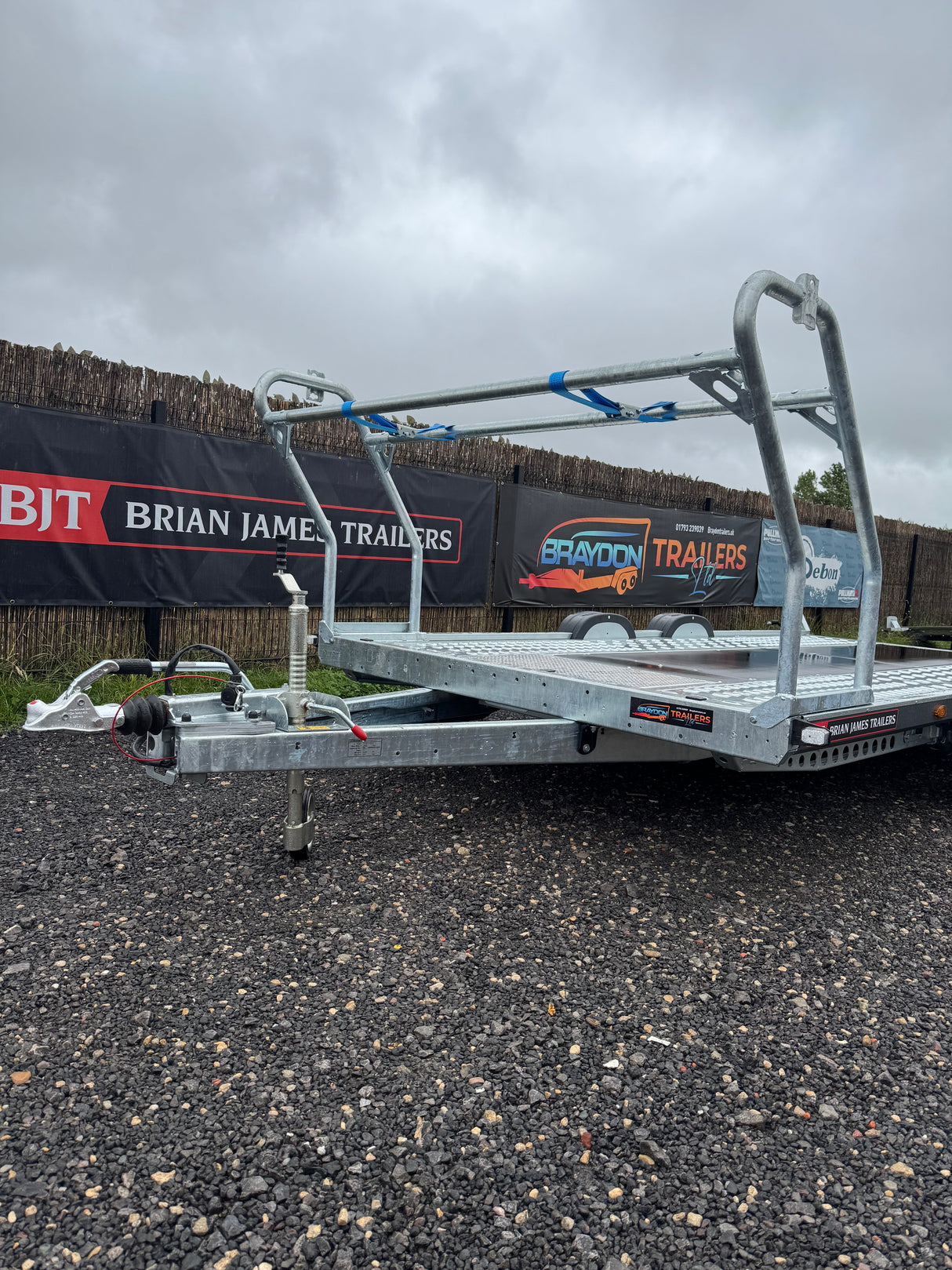 Brian James A Transporter Car Trailer – 4.5m x 2.0m | 3.0T | 12" Wheels | Twin Axle 130-4520-30-2-12