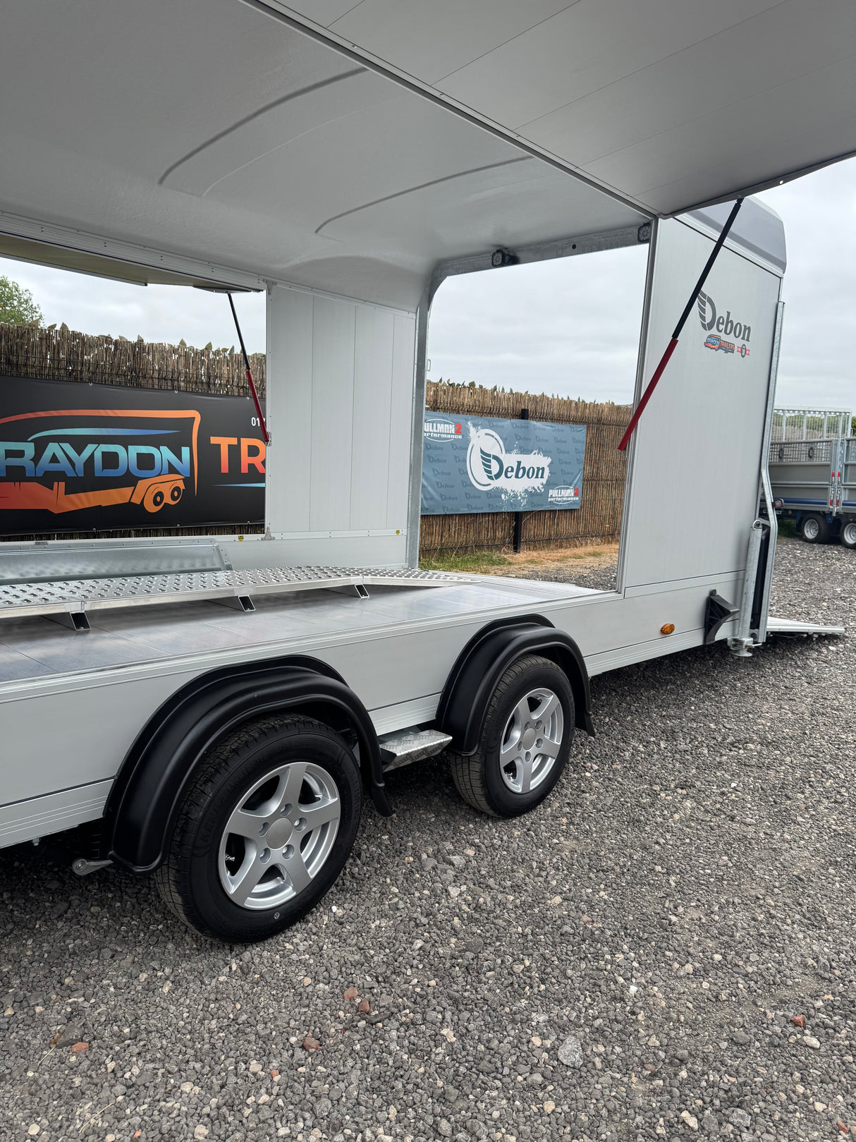 Debon Roadster C2000 Box Van Enclosed Car Transporter Trailer