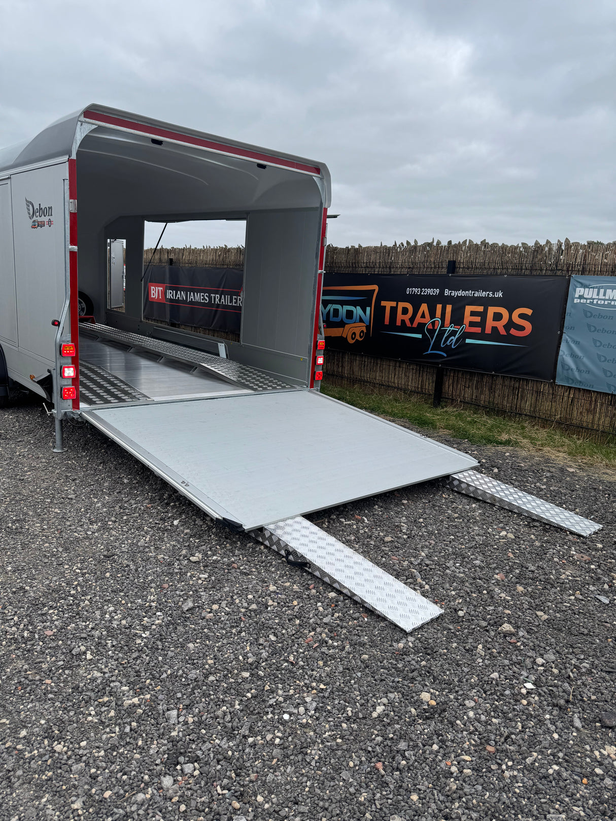 Debon Roadster C2000 Box Van Enclosed Car Transporter Trailer