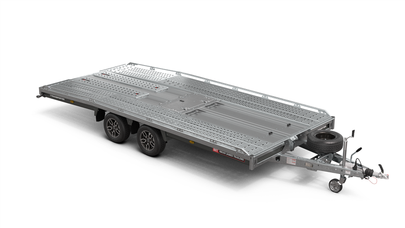 Brian James T Transporter Car Trailer – 5m x 2.24m | 3.5T | Twin Axle 231-5022-35-2-12