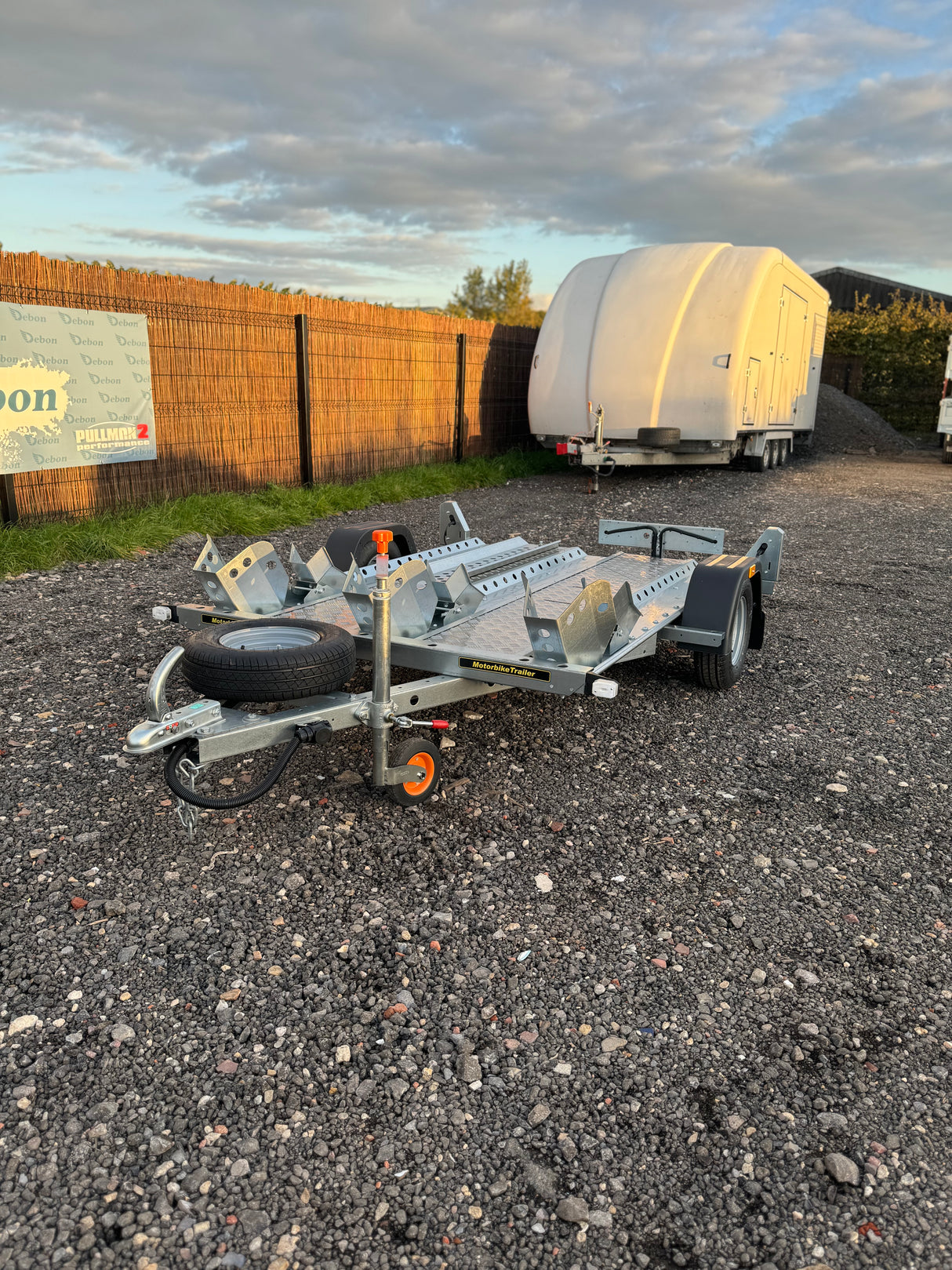 Woodford 3 Bike Motorbike Trailer