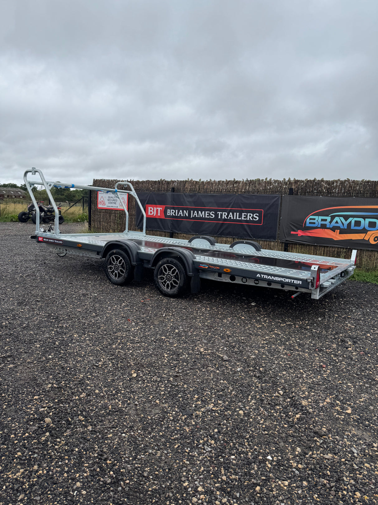 Brian James A Transporter Car Trailer – 4.5m x 2.0m | 3.0T | 12" Wheels | Twin Axle 130-4520-30-2-12