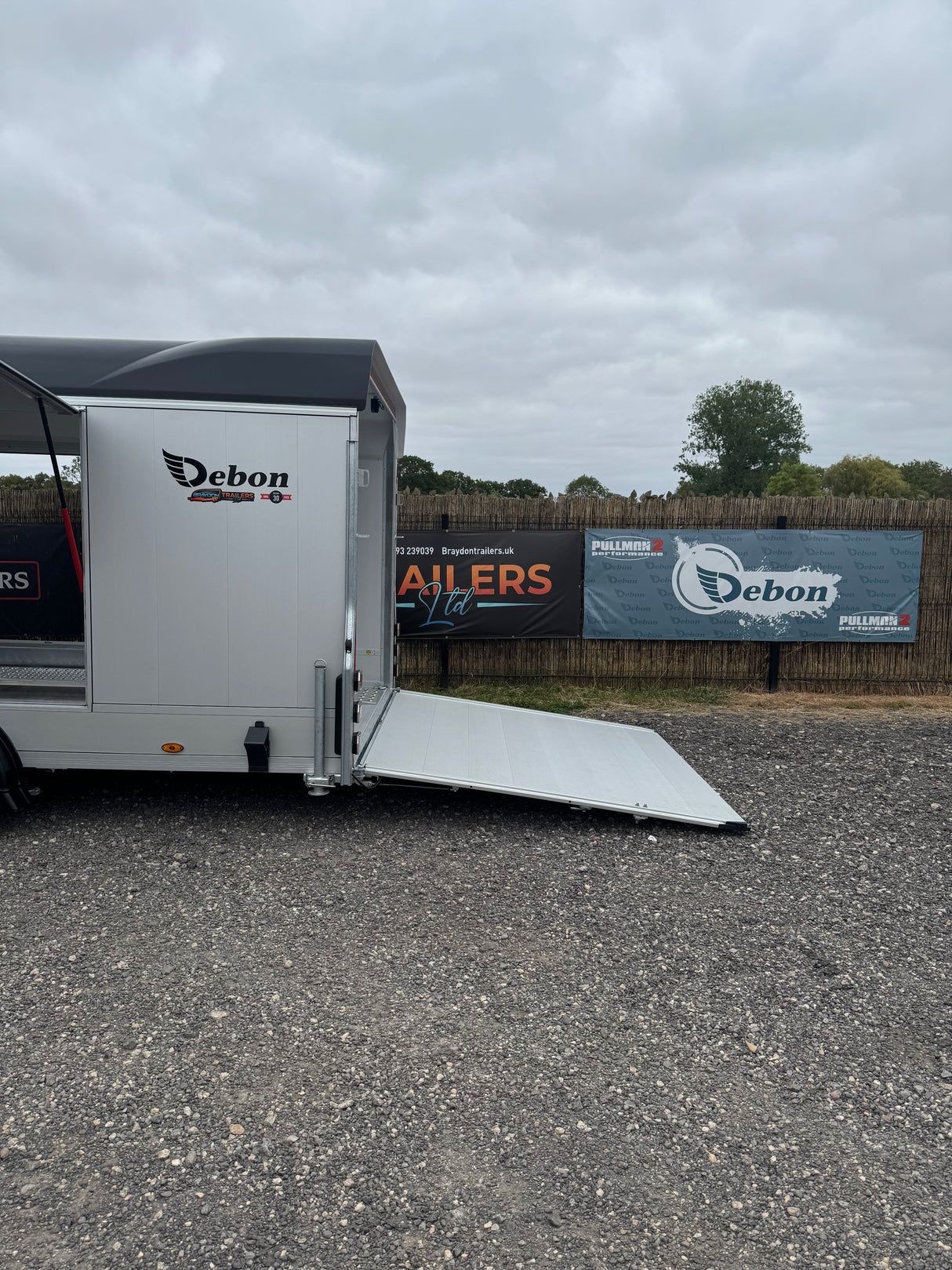 Debon Roadster C2000 Box Van Enclosed Car Transporter Trailer