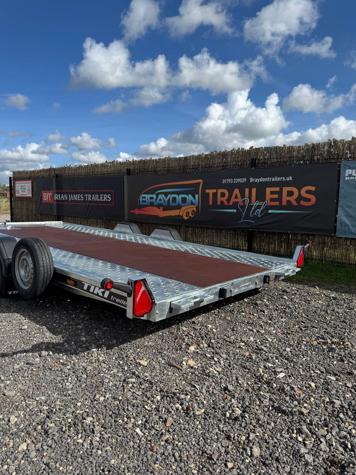Tiki Auto 3500-DRB Car Transporter Trailer 5m x 2.09m 3500kg