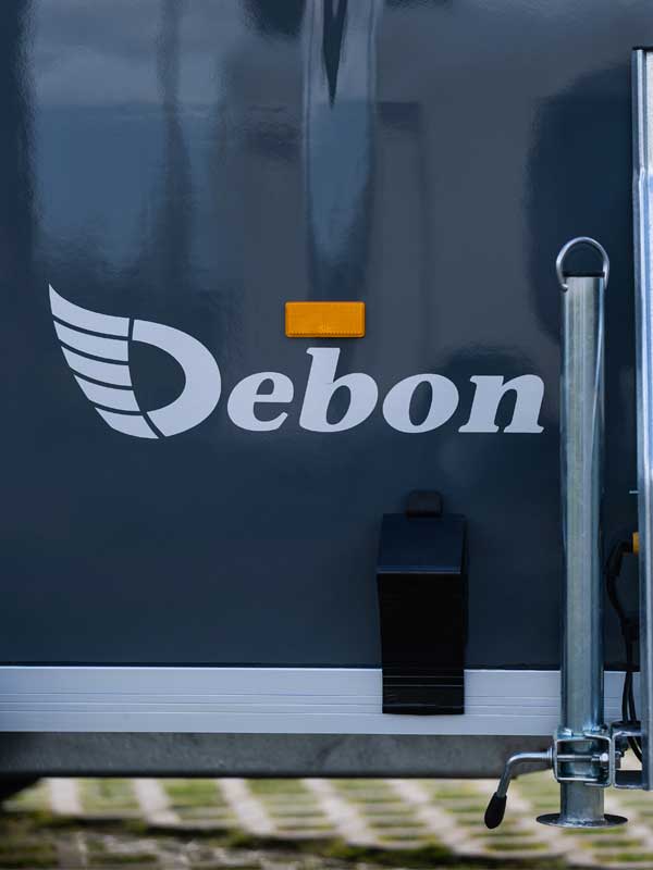 Debon Cargo 1300 Box Van Bike Trailer Polyester & Side Door
