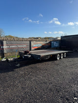 SOLD Woodford Auto Cruiser AC1835003 18’x7’3″ 5.5 x 2.22m 3500kg Tilt Bed Car Transporter Trailer With Electric Winch