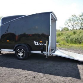 Debon Cargo 1300 Box Van Bike Trailer Polyester & Side Door