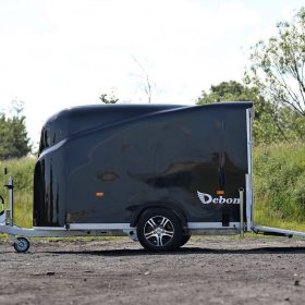 Debon Cargo 1300 Box Van Bike Trailer Polyester & Side Door