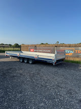 Brian James Connect Flatbed Trailer – 5.5m x 2.1m | 3.5T | Triple Axle | 10” Wheels 476-5521-35-3-10