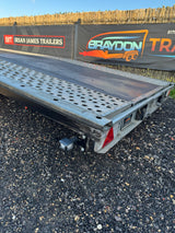 SOLD Woodford Auto Cruiser AC1835003 18’x7’3″ 5.5 x 2.22m 3500kg Tilt Bed Car Transporter Trailer With Electric Winch