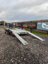 Brian James C4 Blue 126-2222 4m x 2m 2000kg Car Transporter Trailer