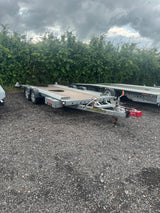 Woodford Wide Body WBT 131 16'x6'6" 4870mm x 1980mm Tilt Bed Car Transporter Trailer