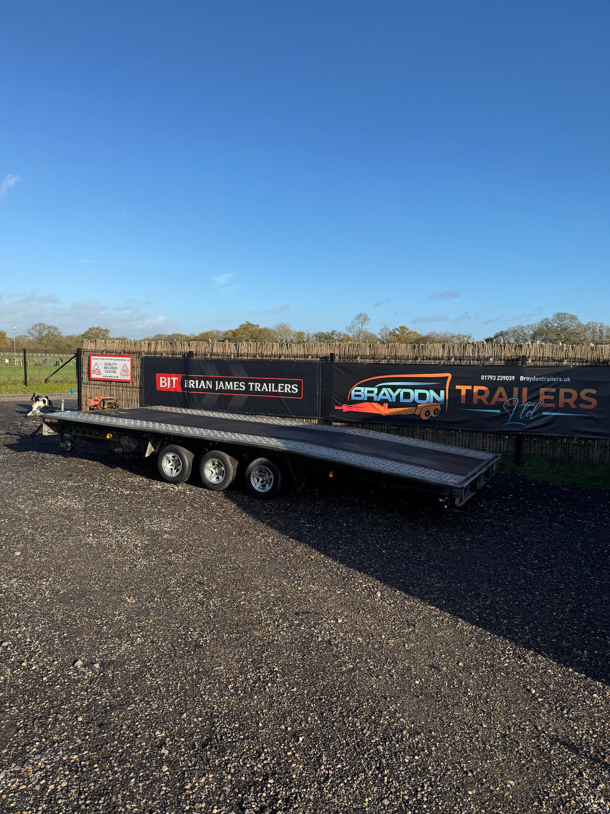 SOLD Woodford Auto Cruiser AC1835003 18’x7’3″ 5.5 x 2.22m 3500kg Tilt Bed Car Transporter Trailer With Electric Winch