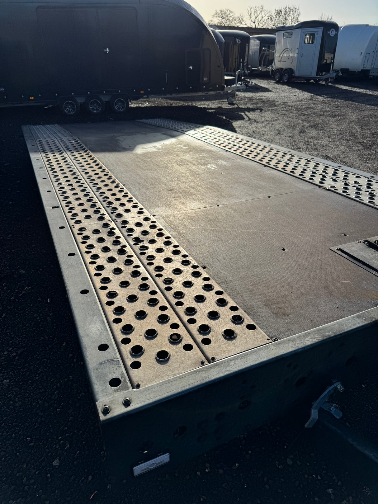 SOLD Woodford Auto Cruiser AC1835003 18’x7’3″ 5.5 x 2.22m 3500kg Tilt Bed Car Transporter Trailer With Electric Winch