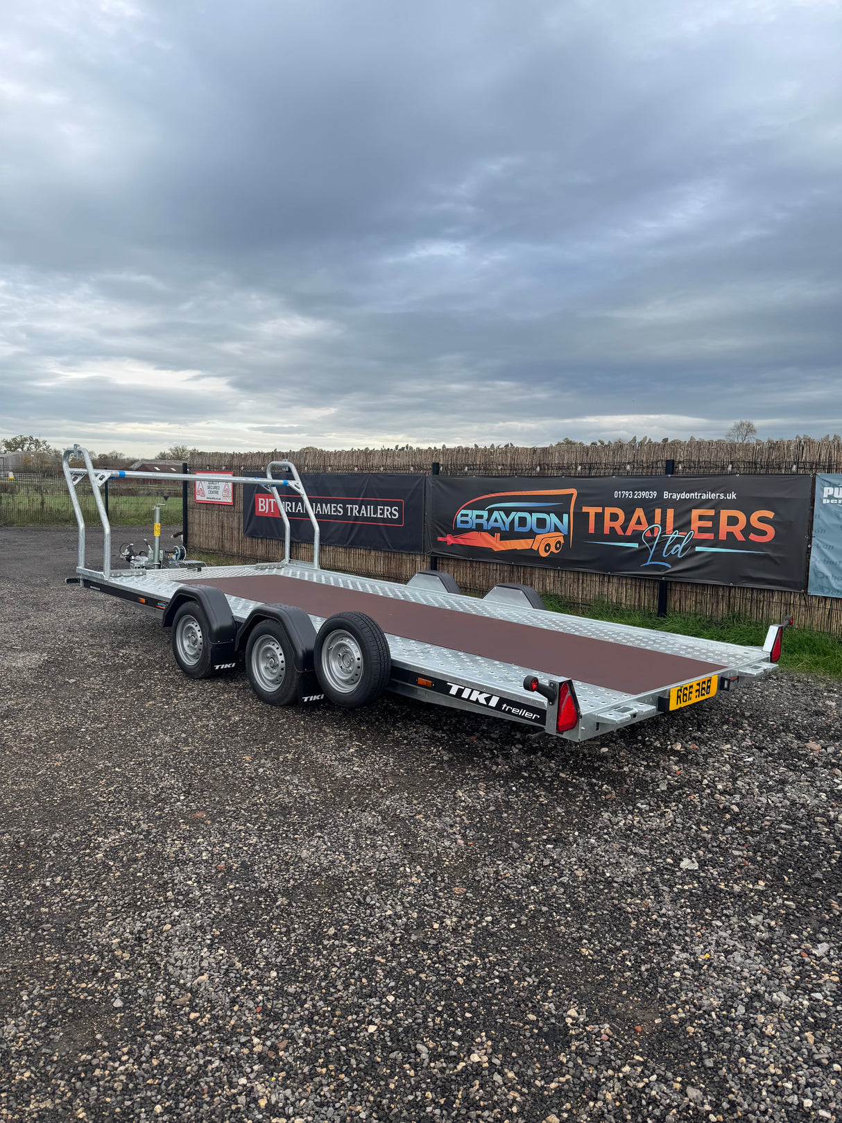 Tiki Auto 3500-DRB Car Transporter Trailer 5m x 2.09m 3500kg