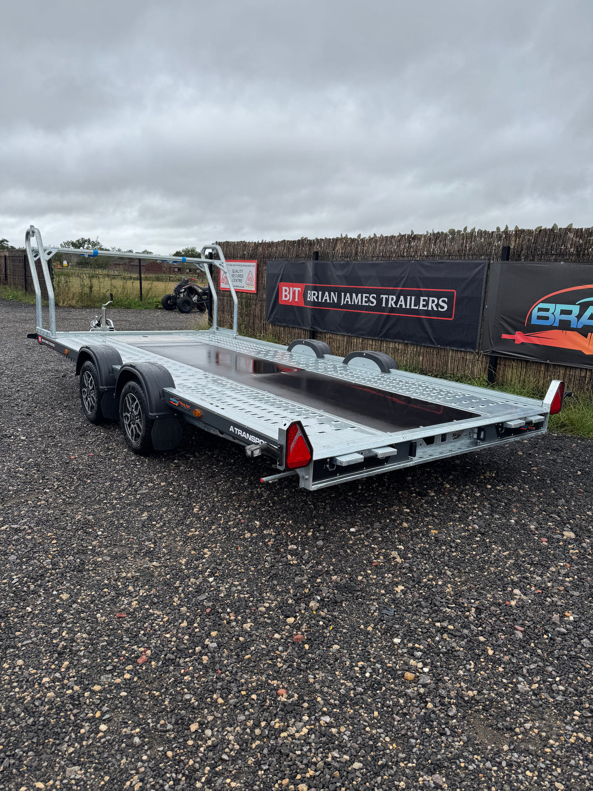 Brian James A Transporter Car Trailer – 4.5m x 2.0m | 3.0T | 12" Wheels | Twin Axle 130-4520-30-2-12