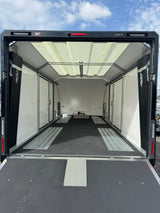 Brian James Race Transporter 7 Enclosed Trailer RT7 – 6.0m x 2.3m | 3.5T | Triple Axle | 10” Wheels 397-6023-35-3-10-B