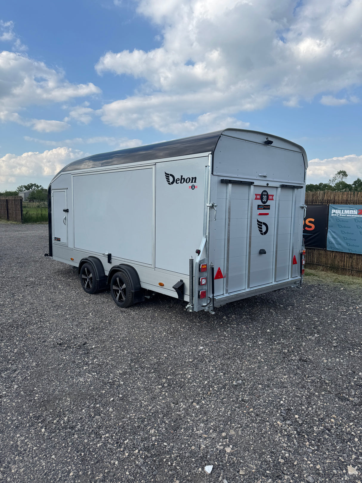 Debon Roadster C1000 Box Van Enclosed Car Transporter Trailer