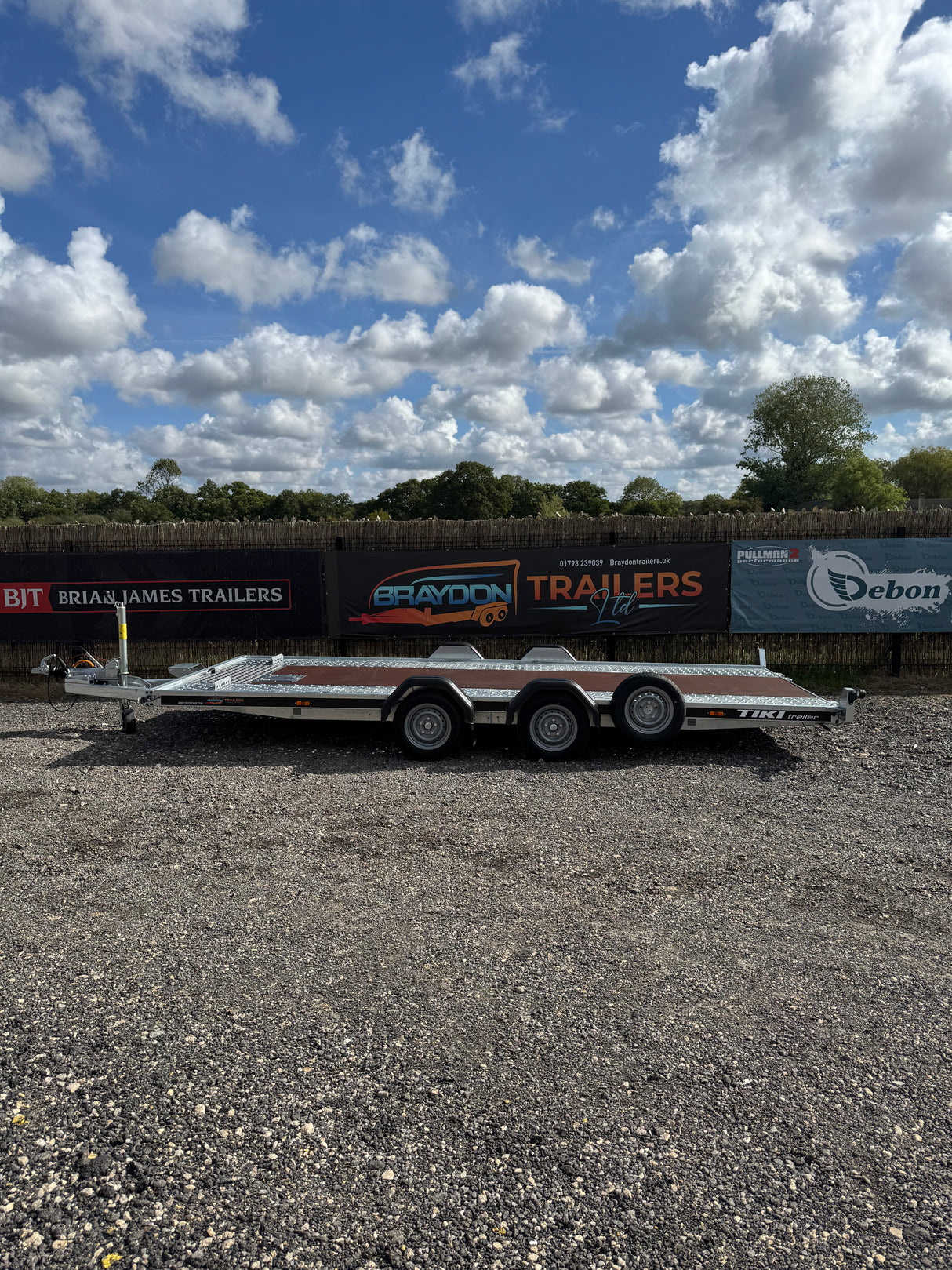 Tiki Auto 3500-DRB Car Transporter Trailer 5m x 2.09m 3500kg