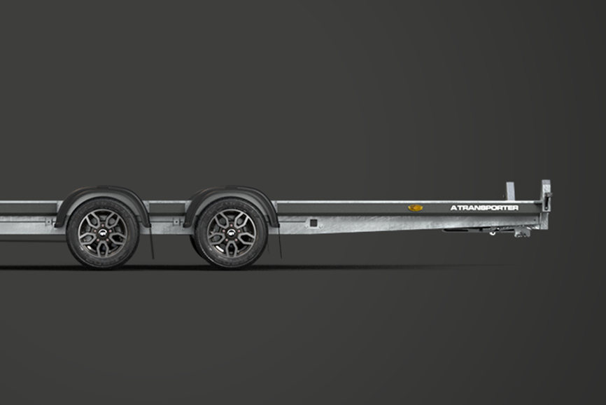 Brian James A Transporter Car Trailer – 4.5m x 2.0m | 3.0T | 12" Wheels | Twin Axle 130-4520-30-2-12