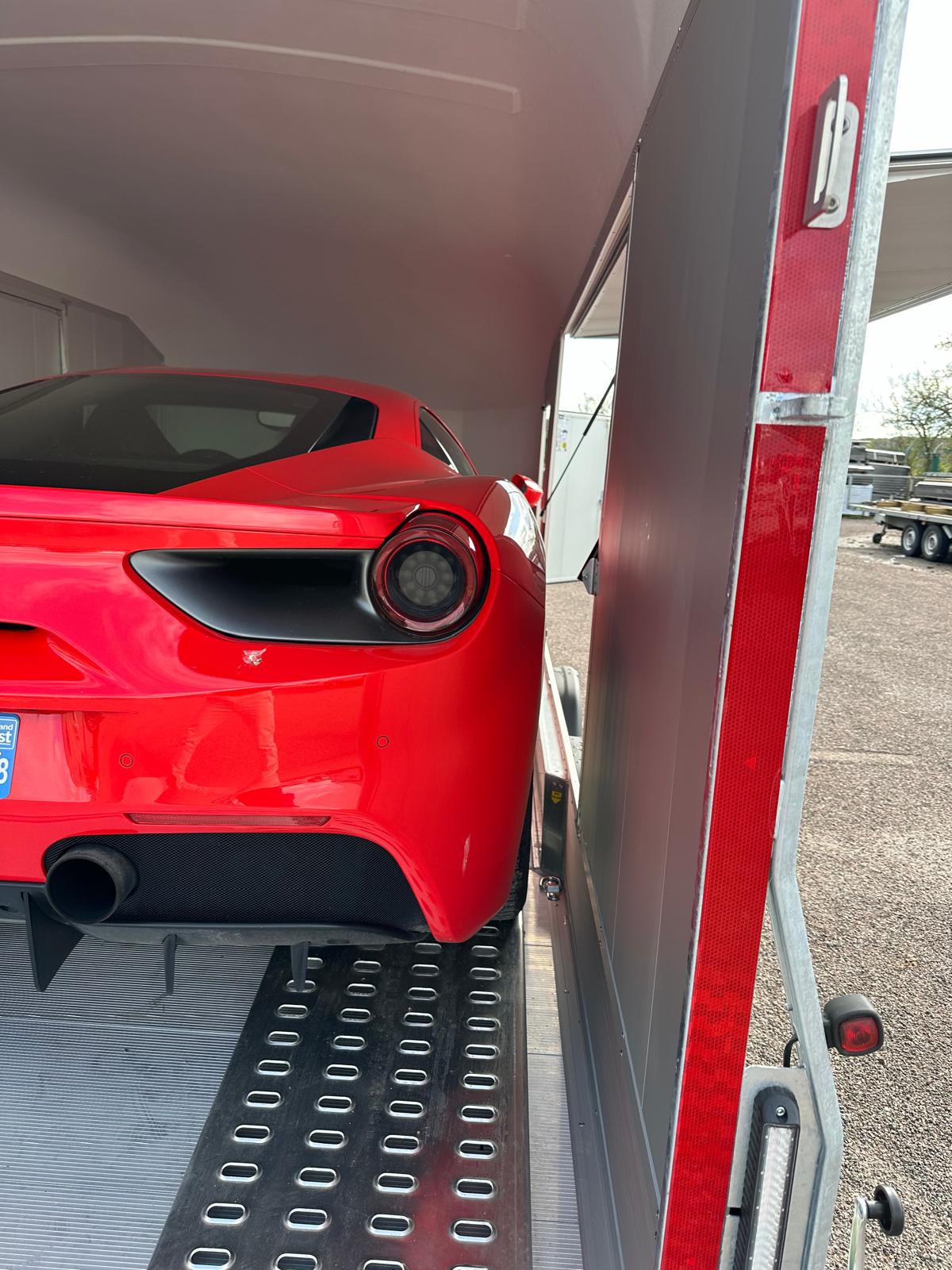 Debon Roadster C2000 Box Van Enclosed Car Transporter Trailer