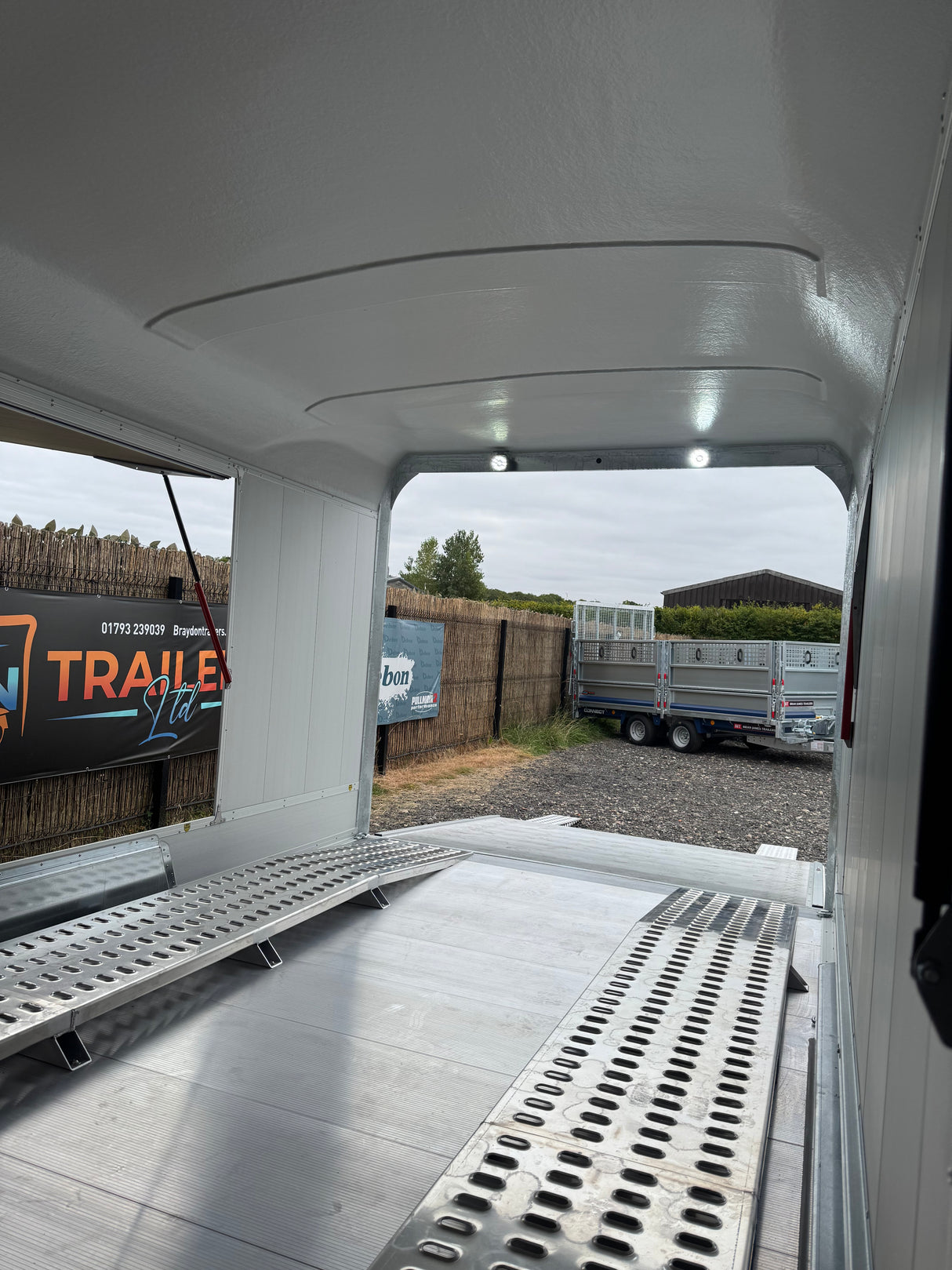 Debon Roadster C2000 Box Van Enclosed Car Transporter Trailer