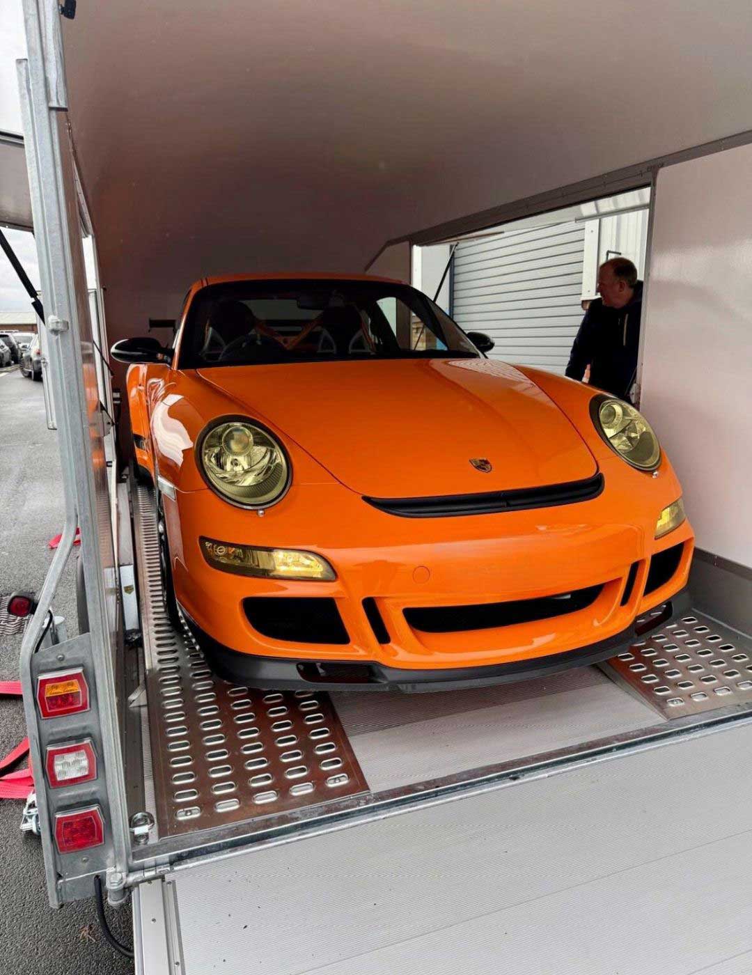 Debon Roadster C1000 Box Van Enclosed Car Transporter Trailer