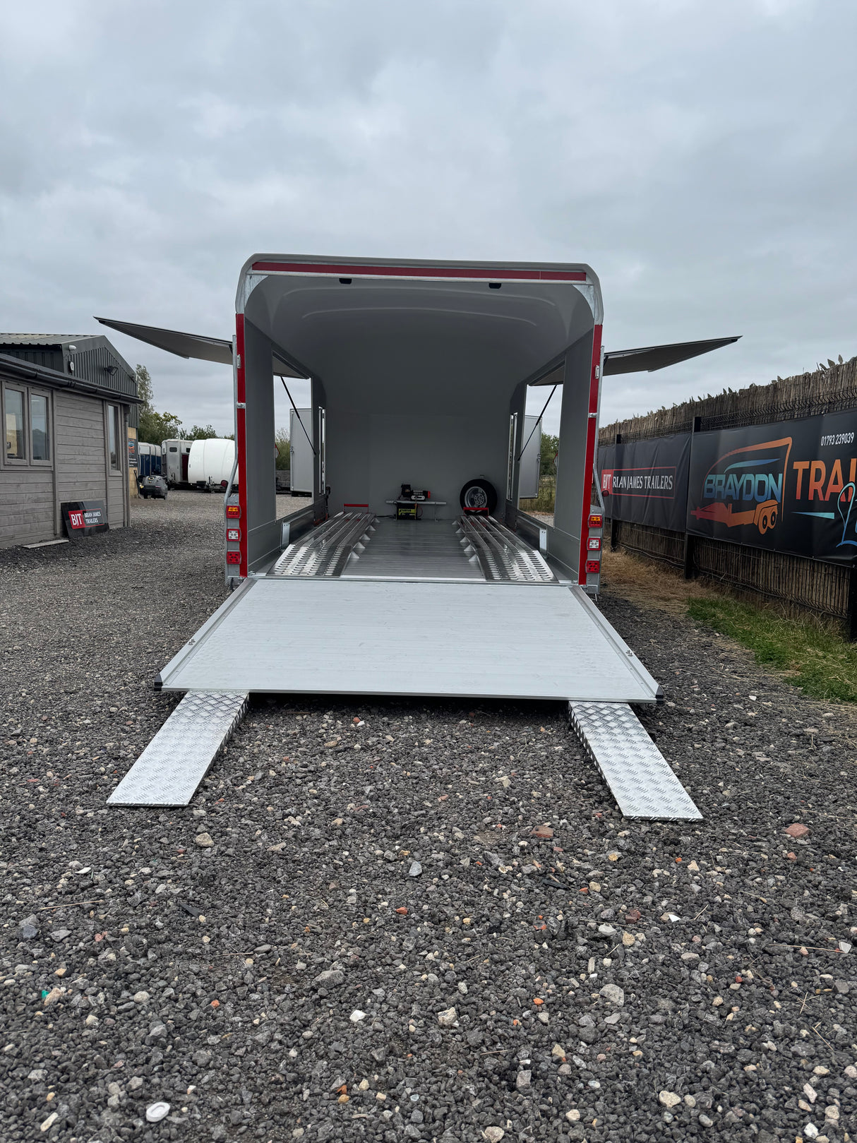 Debon Roadster C2000 Box Van Enclosed Car Transporter Trailer