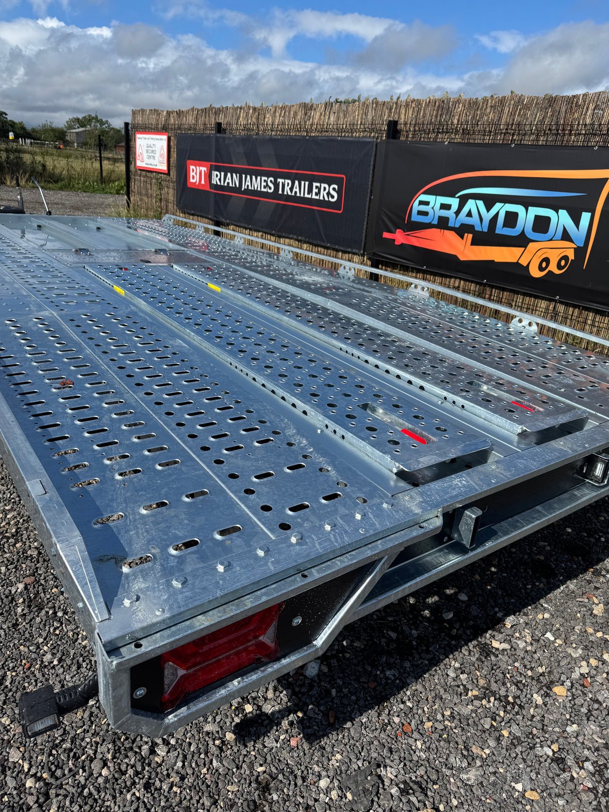 Brian James T Transporter Car Trailer – 5m x 2.24m | 3.5T | Twin Axle 231-5022-35-2-12