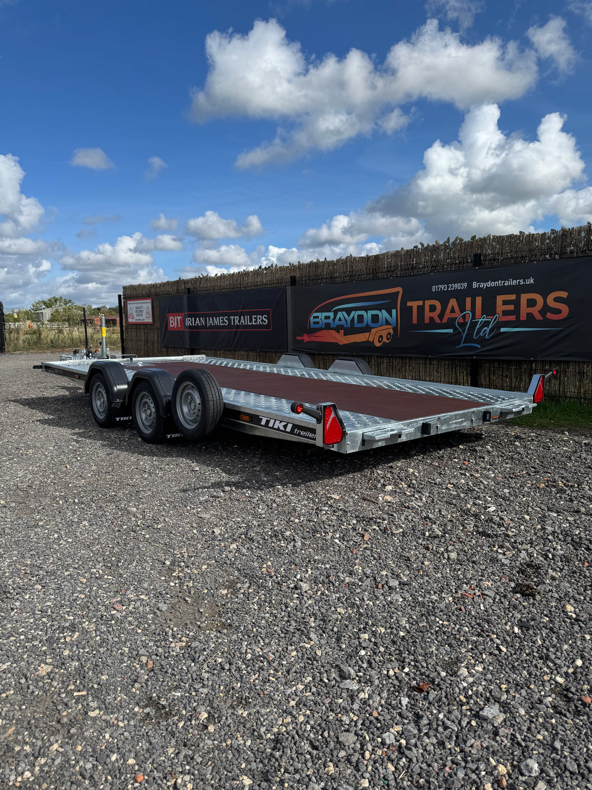 Tiki Auto 3500-DRB Car Transporter Trailer 5m x 2.09m 3500kg
