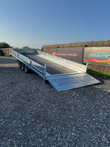 Brian James Connect Flatbed Trailer – 5.5m x 2.1m | 3.5T | Triple Axle | 10” Wheels 476-5521-35-3-10