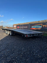 SOLD Woodford Auto Cruiser AC1835003 18’x7’3″ 5.5 x 2.22m 3500kg Tilt Bed Car Transporter Trailer With Electric Winch