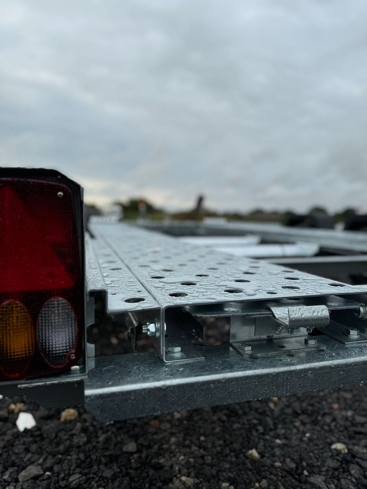 Woodford Widebody WBT101 14’x6’6” Tilt with ramps Car Transporter Trailer