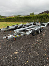 Woodford Widebody WBT101 14’x6’6” Tilt with ramps Car Transporter Trailer