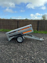 Erde 193 Car Tipper Trailer MP69193 With Soft Top Cover