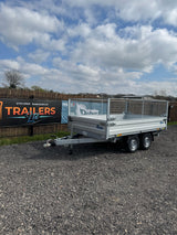 Debon Tipper Trailer PW2.4 Twin Axle 3 Way Electric / Manual Tipper 2600kg MGW