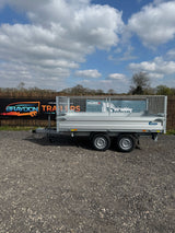 Debon Tipper Trailer PW2.4 Twin Axle 3 Way Electric / Manual Tipper 2600kg MGW