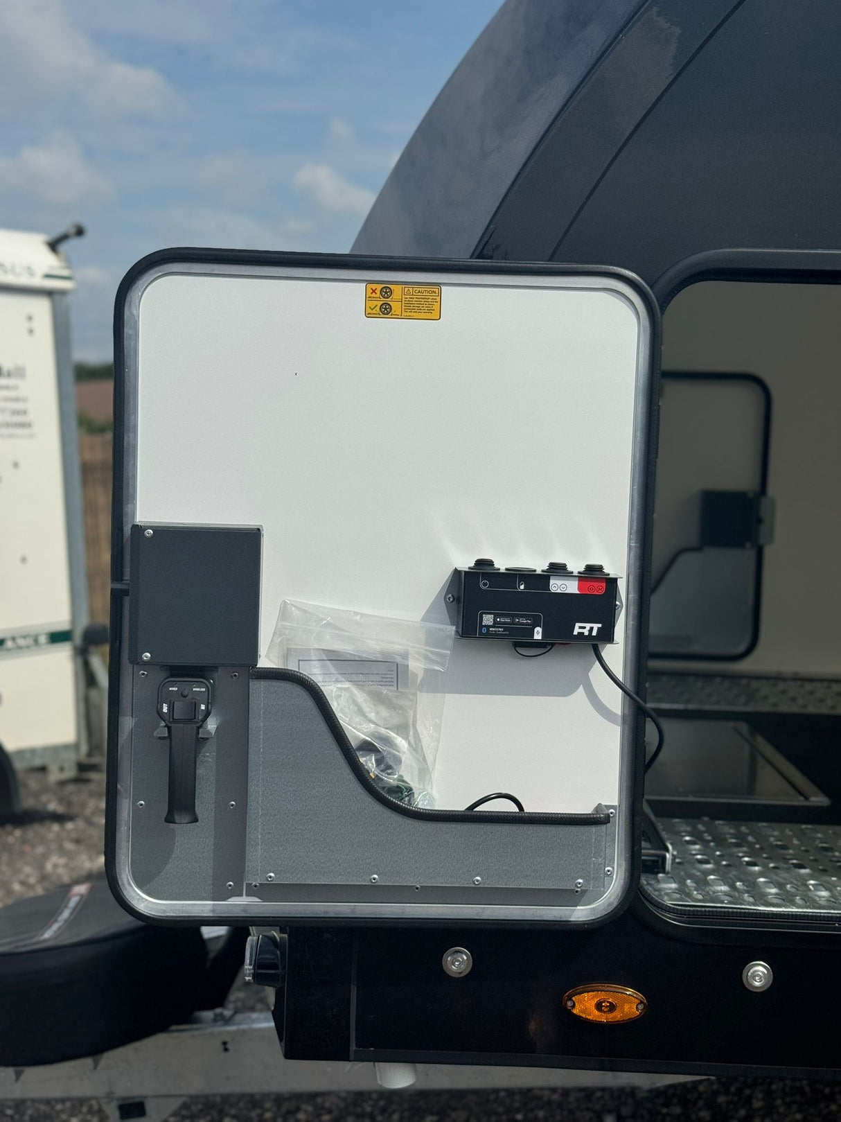 Brian James Race Transporter 7 Enclosed Trailer RT7 – 6.0m x 2.3m | 3.5T | Triple Axle | 10” Wheels 397-6023-35-3-10-B